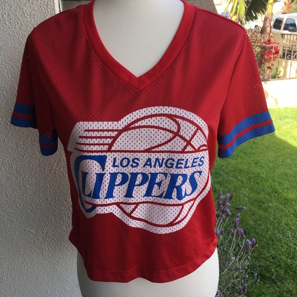 Clippers crop top jersey